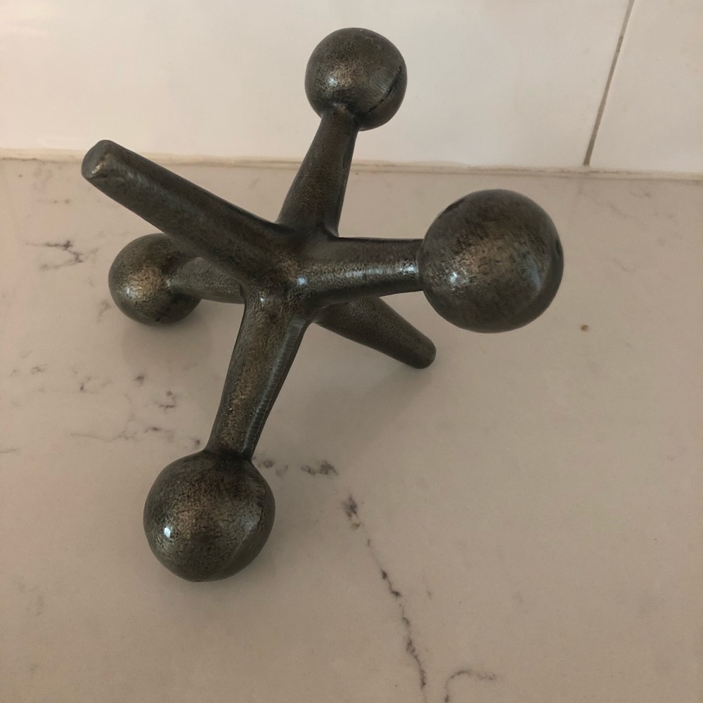 Pottery Barn Pewter Jack